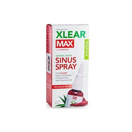 XLEAR MAX SALINE SPRAY ALIVIO PARA LA CONGESTION NASAL 45 ML