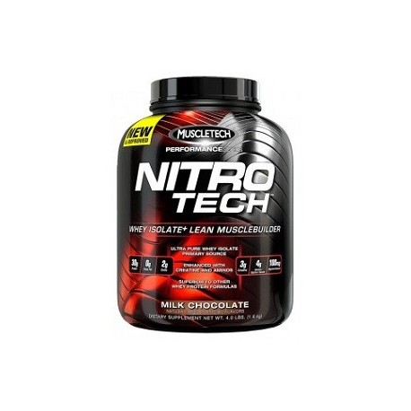 MUSCLETECH NITRO TECH CON PROTEINA DE SUERO DE LECHE 1800 GRAMOS