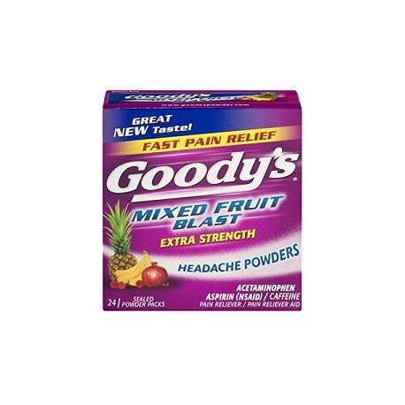 GOODYS EXTRA STRENGTH HEADACHE POWDERS 24 PAQUETES