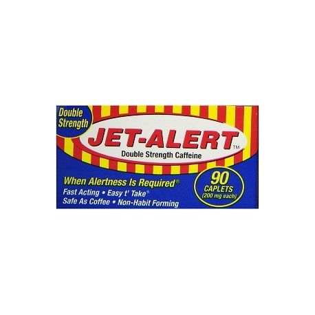 JET ALERT FORMULA ENERGIZANTE CON 200MG DE CAFEINA 90 CAPSULAS