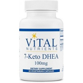 VITAL NUTRIENTS 7 KETO DHEA POTENCIADOR DEL METABILISMO 60 CAPSULAS