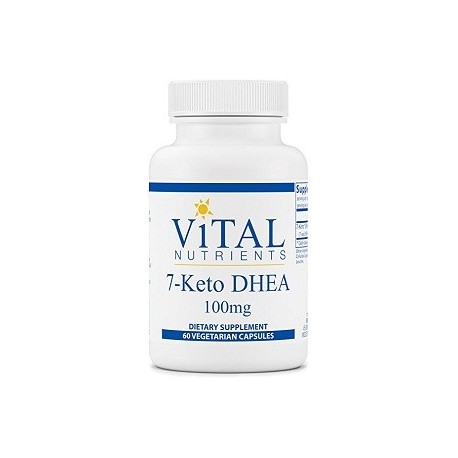 VITAL NUTRIENTS 7 KETO DHEA POTENCIADOR DEL METABILISMO 60 CAPSULAS