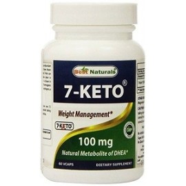 BEST NATURALS 7 KETO DHEA PARA EL CONTROL DEL PESO CORPORAL 60 CAPS