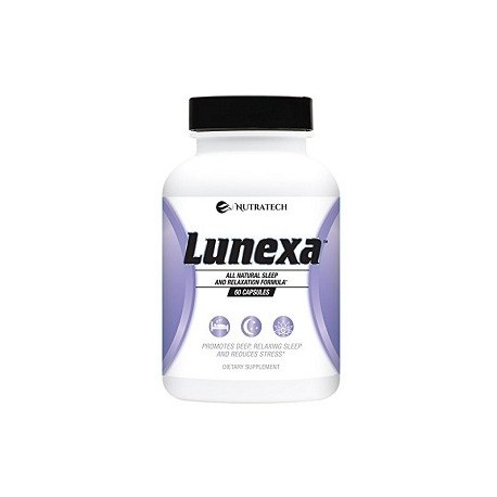 LUNEXA RELAJANTE NATURAL PARA DORMIR Y ELIMINAR EL ESTRES 60 CAPS