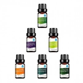 PURSONIC OILS LOS 6 MEJORES ACEITES PARA AROMATERAPIA 10 ML