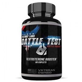 PATRIOT LABS BATTLE TEST AUMENTO NATURAL DE TESTOSTERONA 60 CAPS