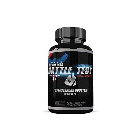 PATRIOT LABS BATTLE TEST AUMENTO NATURAL DE TESTOSTERONA 60 CAPS