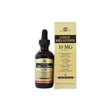 SOLGAR LIQUID MELATONIN 10 MG 60 ML