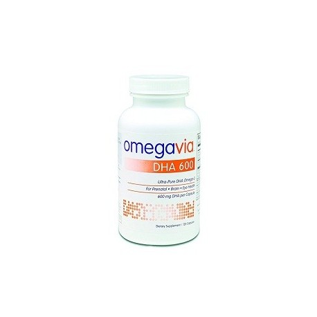 OMEGAVIA DHA 600 SUPLEMENTO PRENATAL 120 CAPSULAS