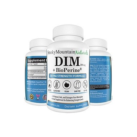 DIM PLUS BIOPERINE 60 CAPSULAS