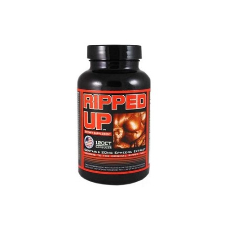 RIPPED UP 20 MG EFEDRA 120 CAPSULAS