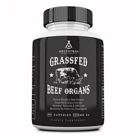 GRASSFED BEEF ORGANS 100 CAPSULAS