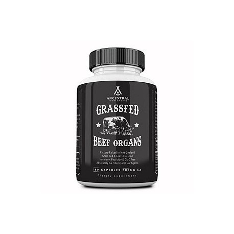 GRASSFED BEEF ORGANS 100 CAPSULAS