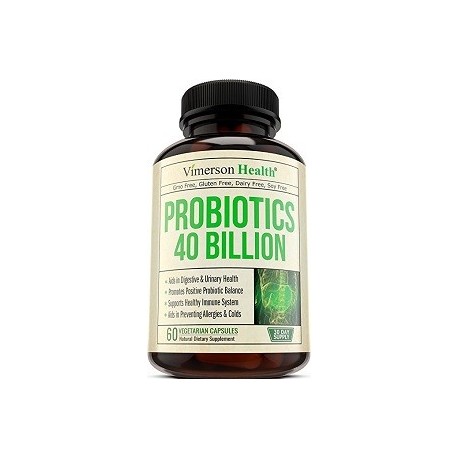 PROBIOTICS 40 BILLION 60 CAPSULAS