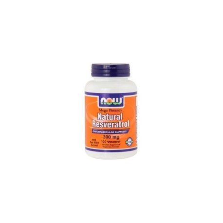 Resveratrol 200mg, 60 capsulas