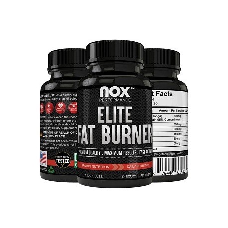 NOX ELITE FAT BURNER 60 CAPSULAS