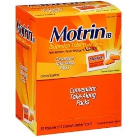 MOTRIN IBUPROFEN PAIN RELIEF 100 CAPSULAS