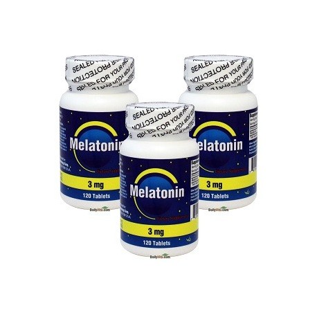 MELATONIN 3 MG 2 FRASCOS X 120 CAPSULAS