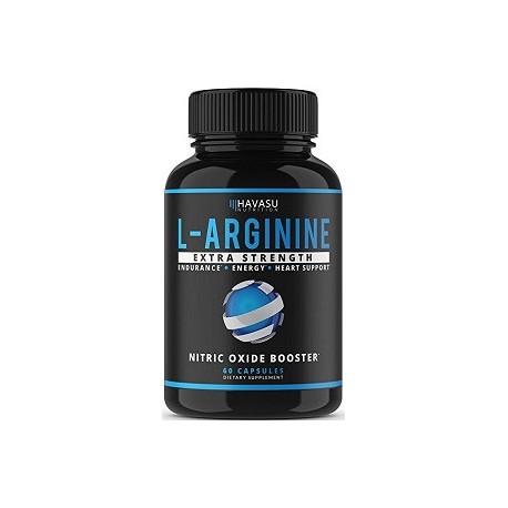 EXTRA STRENGTH L ARGININE 60 CAPSULAS