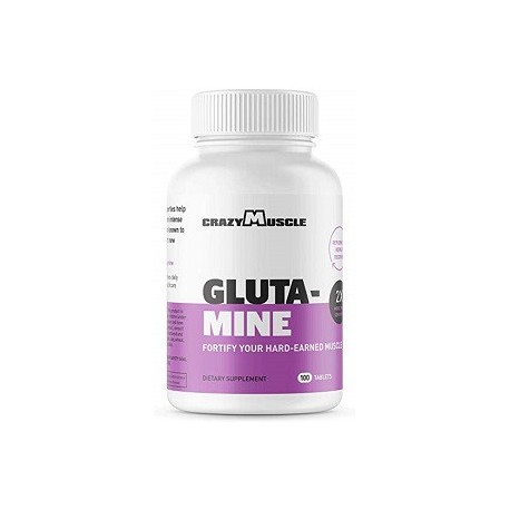 L GLUTAMINE 1000 MG RECOVERY SUPPLEMENT 100 CAPSULAS