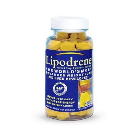 -LIPODRENE 25 MG EPHEDRA(100 capsulas)