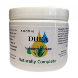 Naturally Complete DHEA 4 oz Jar | Hecho con no-OGM Ingredientes y sin aroma