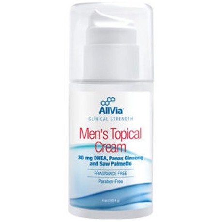 AllVia - Topical Cream 4 oz hombres de Exp.2.19 - TEA