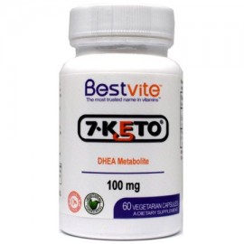 7-Keto DHEA 100 mg (60 cápsulas vegetarianas) - No hay estearatos