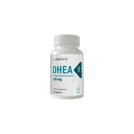 eVitamins DHEA - 100 mg - 30 Cápsulas