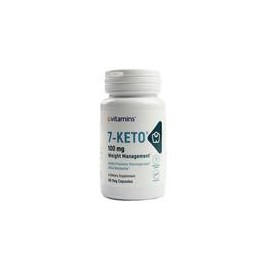 eVitamins 7-Keto - 100 mg - 60 cápsulas vegetarianas