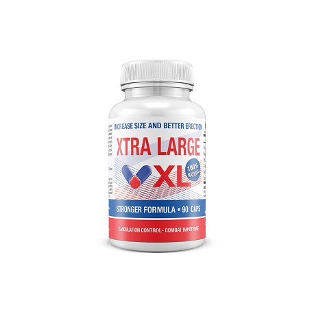 XTRA LARGE XL 4500 MG - AGRANDE SU PENE A LA TALLA XL (90 CAPSULAS)