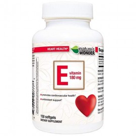 NATURE'S WONDER VITAMIN E 180MG (400IU) SOFT GELS 150 CAPS