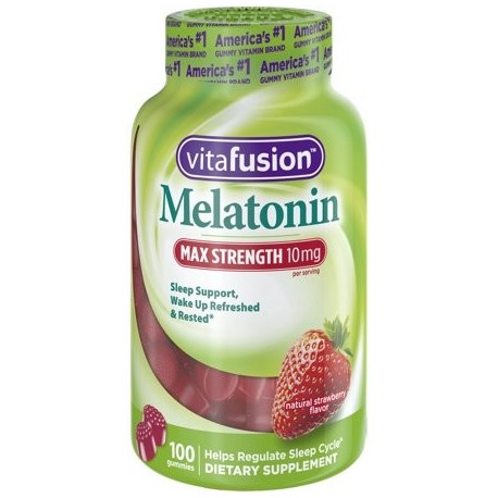 Vitafusion Max Fuerza melatonina Gomitas 10 mg 100 CT