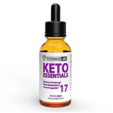 Phorward Labs Keto Essentials 17 Ketogenic Fat Burner Drops Ketosis Weight Loss Supplement