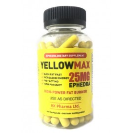 YELLOW MAX 25 MG EPHEDRA 100 CAPSULAS