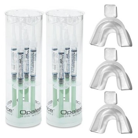 Opalescence gel blaqueador dental de menta 20% con 3 bandejas 8 jeringas