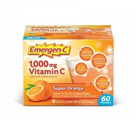 Emergen-C - Super Orange - Fizzy Drink Mix with 1000mg Vitamin C 60 Count