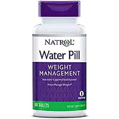 NATROL WATER PILL TABLETS 60 COUNT