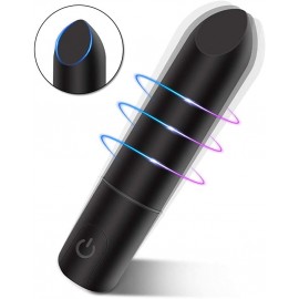 VIBRADOR DE BALA CON PUNTA ANGULADA PARA UNA ESTIMULACION PRECISA DEL CLITORIS