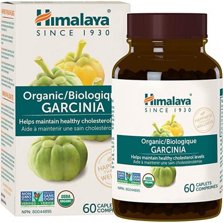 HIMALAYA ORGANIC GARCINIA CAMBOGIA 600 MG 60 CAPSULAS 1 MES DE SUMINISTRO