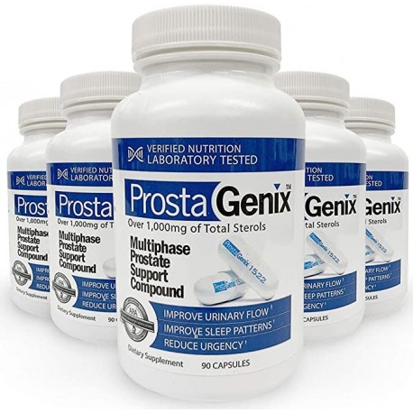 PROSTAGENIX MULTIPHASE PROSTATE SUPPLEMENT 5 BOTELLAS