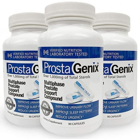 PROSTAGENIX MULTIPHASE PROSTATE SUPPLEMENT 3 BOTELLAS