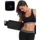 CINTURON DE LA CINTURA DE ABAHUB AB BELT PARA MUJERES Y HOMBRES WRUP DE ESTUMOS DE LA CINTA PREMIA DE LA CINTA