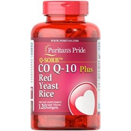 QSORB COQ10 PLUS RED YEAST RICE 120 CAPS