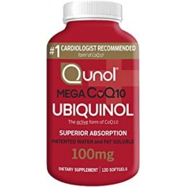 QUNOL MEGA UBIQUINOL COQ10 120 CUENTA