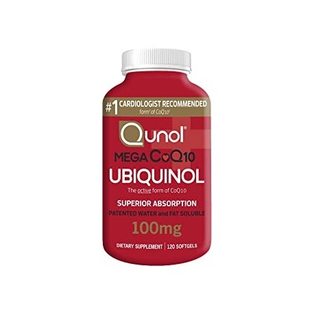 QUNOL MEGA UBIQUINOL COQ10 120 CUENTA