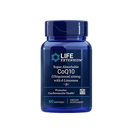 EXTENSION DE LA VIDA UTIL SUPERABSORBIBLE COQ10 60 CAPSULAS