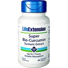 EXTENSION DE LA VIDA SUPER BIOCURCUMINA EXTRACTO DE CURCUMA 400MG 60 CAPSULAS VEGETARIANAS