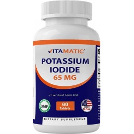 VITAMATIC YODURO DE POTASIO 65 MG 60 COMPRIMIDOS APOYO A LA TIROIDES