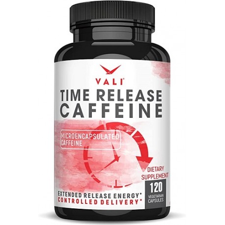 VALI TIME RELEASE CAFFEINE 120 CAPSULAS